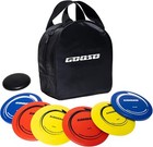 Disc Golf Starter Set - Driver Mid-range And Putter Discs With Disc Golf Bag 6pk