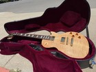 2008 Gibson Les Paul Studio Premium Plus Natural Flametop 7 6 Lbs W  Video