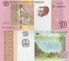 Angola 10 Kwanzas 2012 P 151b Unc 1 5 Bundle Lot 20 Pcs