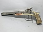 Vintage 1950s Hubley Pirate Toy Pistol Double Barrel Cap Gun Not Working    t15 