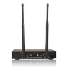 Open Box  Sound Town Wireless Karaoke Mixer 4 Metal Handheld Mic  swm16-4mega-r 