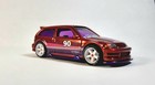 Hot Wheels Honda Civic Ef Custom Super Vtec W  Real Riders   Body Mods 1 64 Jdm 