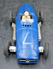 1955 Marx Linemar Japan 9 5  F1 Indy Mercedes Friction Racer  7 Tin Plate Metal
