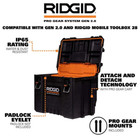 2 0 Pro Gear System 22 In  Xl Tool Box Storage And Organizer