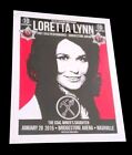 Loretta Lynn Nashville Bridgestone 2015 Sn Print Mafia Concert Poster Jack White