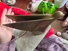 Htf Vintage Dolby Cashier Art Deco Brass Bird Bookend 