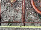 Vintage Decorative European Style Metal Fireplace Spark Screen cover