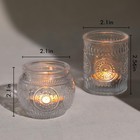 30 Pcs Assorted Clear Votive Candle Holders  Wedding Centerpieces Table Decor   