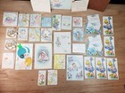 35 Vintage 1930s   40s Baby Books   Shower Cards  Congrates  Ephemera  Scrapbook