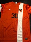 Game Worn Used Princeton Tigers Soccer Jersey Size L Nike  30
