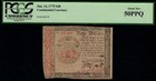Cc-95    All Seeing Eye   Pcgs Au50 Ppq   40  1779 Continental Colonial Currency