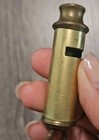 Antique Municipal Police Policeman Brass Whistle 