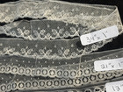 Antique vintage Lot Of 1  Lace Trim Ecru Unique Art Deco Patterns