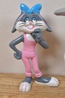 5x Vtg 1986 Looney Tunes Hand Painted Pvc Figures Honey Bugs Bunny Taz Tweety