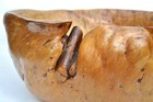 Huge Burl Bowl - 18  Wide - Hand Carved Primitive - Maine Wood - Fine Folk Art