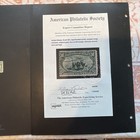 Apex Cert  Us Scott 291 50c Green Trans-mississippi Expo Unused Og lh