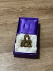 Vintage Lefton Miniature Purse Handbag Trinket Pill Box Enamel Magnetic Closur