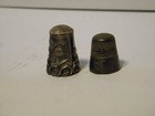 2 Sterling Silver 925 Thimble Vintage   Ornate Design Jpa  7 1 Gram Total
