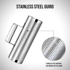 Metal Guiro Instrument 8  Professional Shaker With Scraper For Latin Percussion