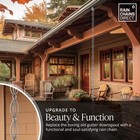 Rain Chains Direct Double Oval Loop Rain Chain 8 5ft Gray     Open Box  new 