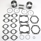 Pistons Top End Gasket Kit Std Bore 72mm For 1986-1999 Polaris Indy Trail 488