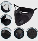 Workout Face Masks With Valves Ventilated Sports Elevation Masks Unisex