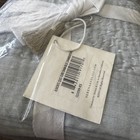 Serena   Lily Almonte Euro Pillow Sham-blue Chambray white
