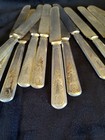 Rare Antique 1847 Rogers Bros 1919 Blunt Dinner Knives  french Knife  Set Of 12