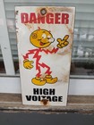 Vintage Reddy Kilowatt Porcelain Electricity Power Company Sign General Electric