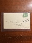 Hunt Bros  Circus 53rd Season 1945 20th 21st Week Route Card Nj De Md Stops