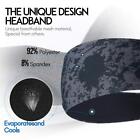 Non Slip Sports Headband For Women Men Moisture Wicking Sweat Stretch Hair Band