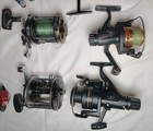 Fishing Reel 10 Lot  Shimano Zebco Quantum Mitchell Penn Left Right Retrieve 