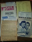 Vtg 1930   s Old Pop Sheet Music Lot Of 8 Tunes Solo Piano Guitar