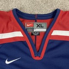 Vintage Nike Team Usa Hockey Jersey Men s Xl 2002 Olympics Salt Lake City Sewn