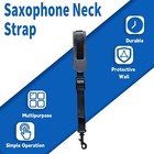 Neck Strap  Soft Adjustable Leather Padded  Neck Strap For Music Instrument