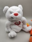 1997 Meanies Series 1 Splat And Heartless Bear Plush B8