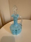 Fenton Blue Dot Cruet With Stopper