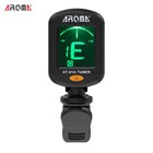 Aroma Clip On Chromatic Tuner Acoustic Electric Guitar Bass Ukulele Banjo Violin