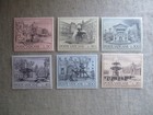 Vatican City  Scott  601-606  Mnh