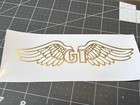 Two Gt Wings Outline Die Cut Vinyl Decals Mtb Freestyle Bmx Vbmx Mountain Bike