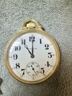 Antique Hamilton 974 Pocket Watch 16 Size 17 Jewel 10k Gold Filled Running