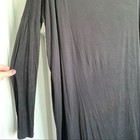 Tunic Top Size Xl Black Long Sleeve Dress Round Neck Casual Soft