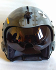 Aviator Fighter Pilot Helmet Hgu-33  Replica  tiger Shark Custom 