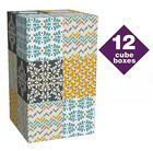 Member s Mark Ultra Soft 3-ply Facial Tissues  Cube Boxes 80 Tissues box  12 Box