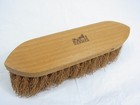 Herm  s Horse Brush Equestrian Grooming Brush Wood 9 4in Vintage Antique France