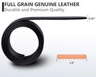 Men   s Casual Genuine Leather Jeans Belts 1 1 2  Wide Work Belt For Men