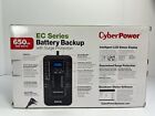 Battery Backup Surge Protector Cyberpower Ecologic Ec650lcd 8 Outlets 650va 390w