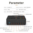 Talentcell Mini Ups Uninterrupted Power Supply  142 08wh Dc 142 08wh  Black