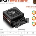Agv Series 500w Power Supply  80 Plus Bronze Certified  Non Modular Power Supply