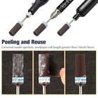 24 Lijas Tambor Para Dremel 180-2000 Grano V  stago 3mm Pulido Y Lijado